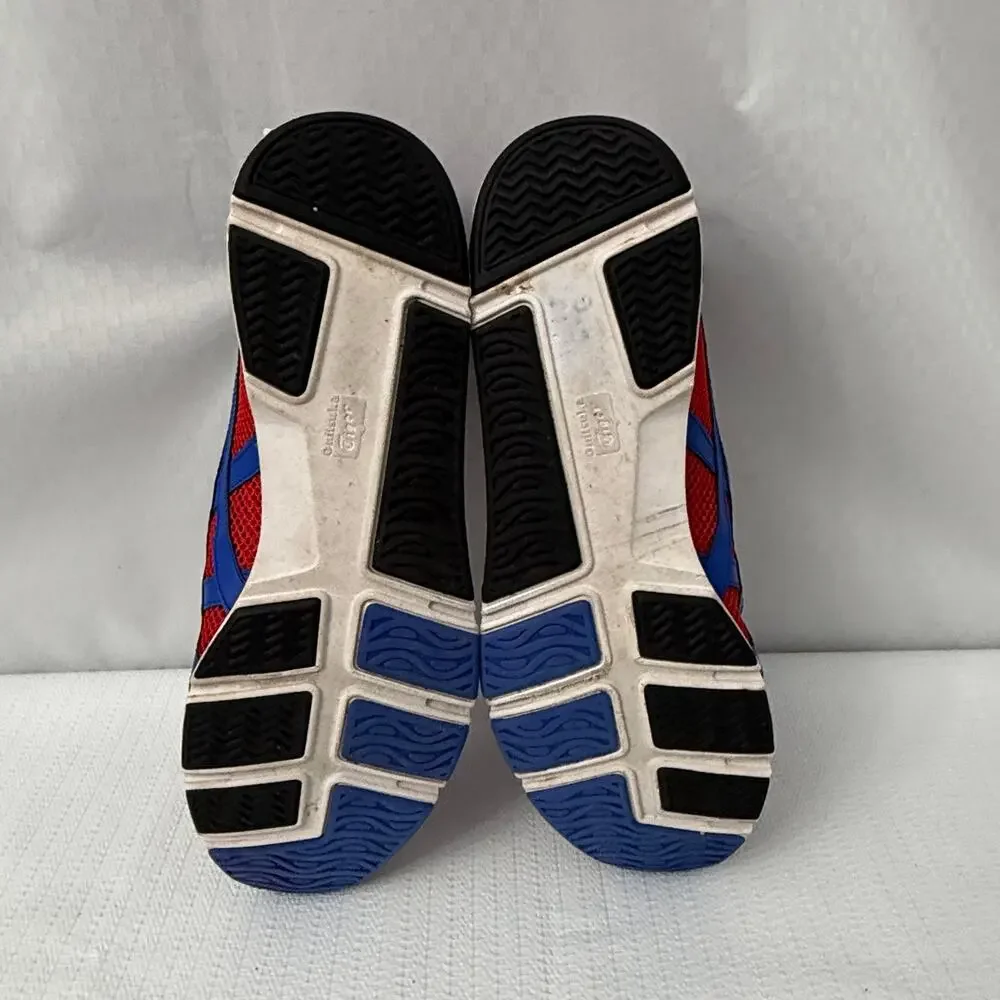 Onitsuka Tiger Metro Nomad Shoes Mens Size 12 Red Blue Gray Athletic Sneakers
